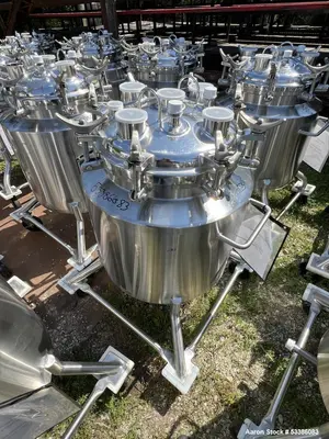 Used Precision Stainless 45 PSI Internal Rated Jacketed Tank