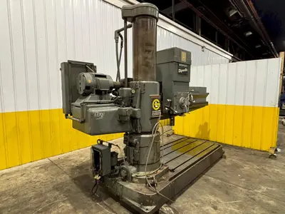 7' x 15" GIDDINGS & LEWIS MODEL #962 G&L RADIAL DRILL: YOBRO #24530
