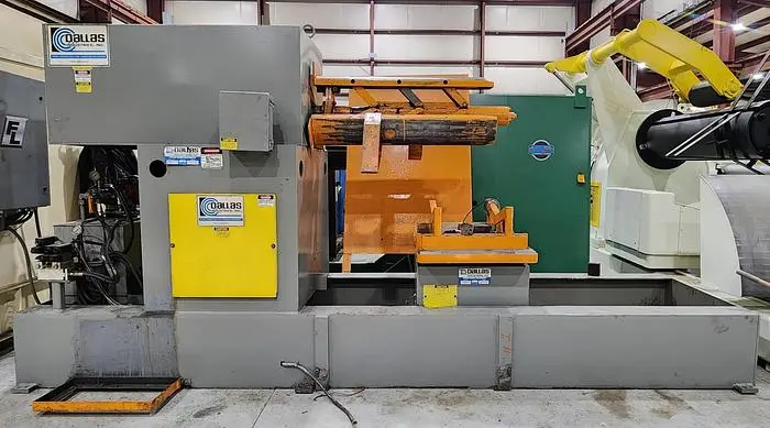 Used DALLAS DJR-10,000 X 36 RH Coil Reels and Straighteners | Midwest Press and Automation #577382