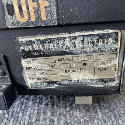 Used GE DFPTQLX3 Misc Electrical & Power Parts California US | Davliegogo LLC #1710649