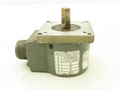 Dynapar Controls H220200104201 Danaher Servo Motor Encoder 3/8" Shaft 5-24V