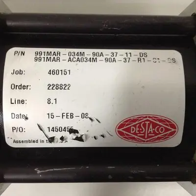 USED DESTACO 991MAR-034M-90A-37-11-DS