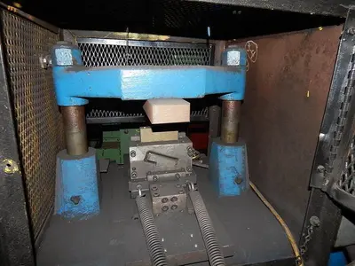 12 TON TISHKEN MODEL CO-4-2 CUT OFF PRESS