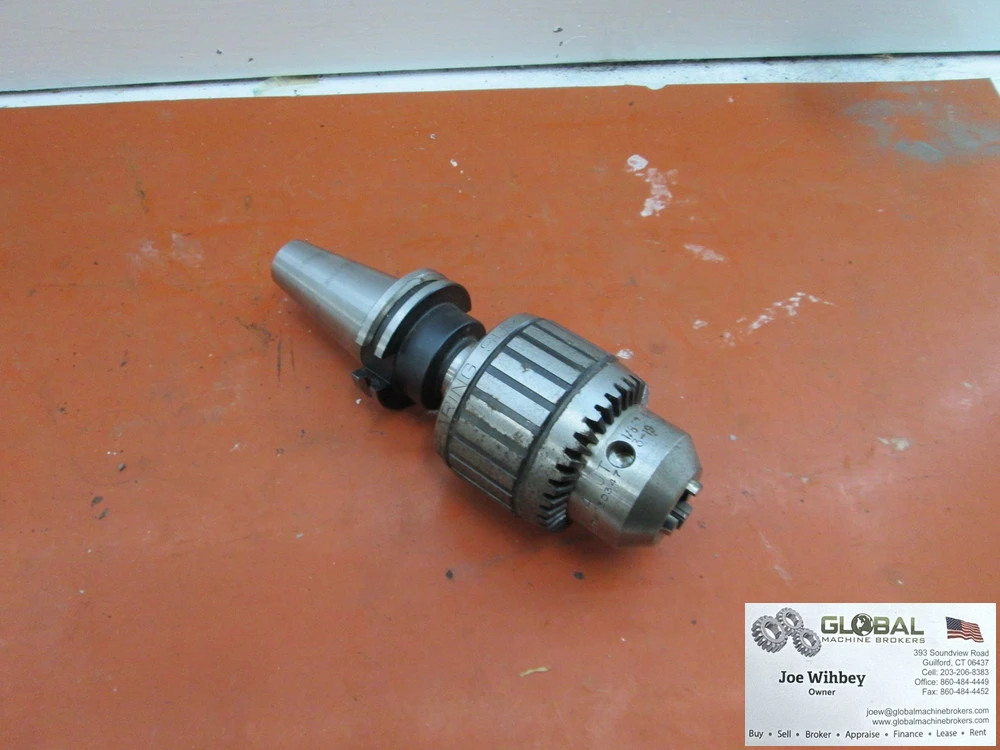 Jacobs 18N Superchuck Ball Bearing 1/8"-3/4" With End Mill Holder/Adapter