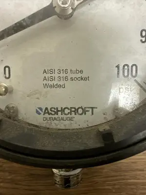 USED ASHCROFT 0-100