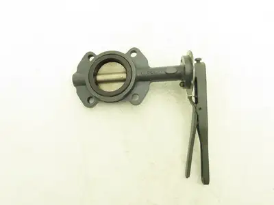 Center Line DN30PN10 Manual Wafer Butterfly Valve 3" 200psi