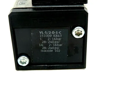 NEW FESTO VL-5/2-D-1-C PNEUMATIC VALVE VL52D1C