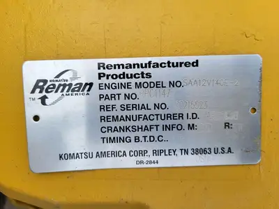 Used KOMATSU RPC1147 Diesel Engines British Columbia CA | Lenmark #277810