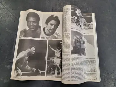 USED BOXING SCENE MARCH 1992