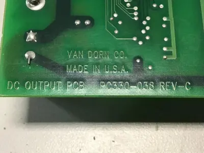 USED VAN DORN PC330-038