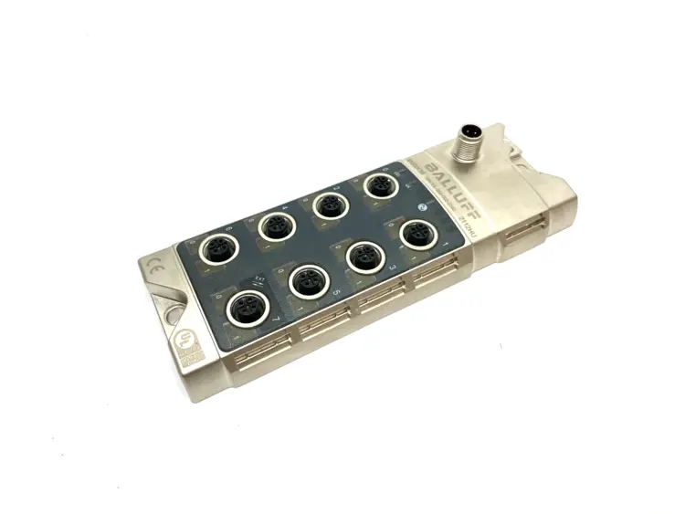 Used Balluff IO-Link Networking Junction Hub Module M12 BNI IOL-302-002-Z042 PLC Input & Output Michigan US | Maverick Industrial Sales #1392877