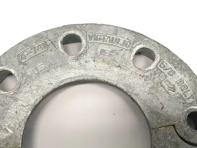 Used Victaulic Flange Adapter 9" OD, 4-11/32" ID, 5/8" Bolt Plumbing Equipment Michigan US | Maverick Industrial Sales #1395871