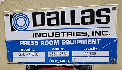 24" WIDE x 10,000 LB DALLAS FEED LINE
