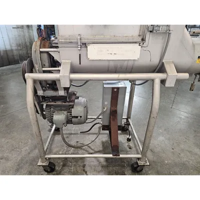 Used 15HP Stainless Steel Cheese Screw Extruder 12" Dia.