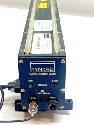 USED SYNRAD 9.3ΜM CO2 LASER 30W AIR COOLED INDUSTRIAL MARKING