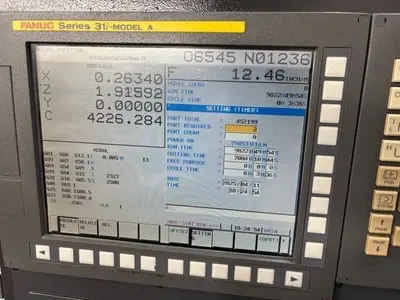 2011 TSUGAMI S206 Swiss Type Automatic Screw Machines | Midstate Machinery (2)