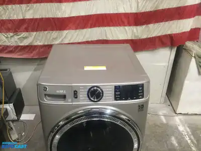 USED GE FRONT LOAD  POWER STEAM WASHER ENERGY STAR HIGH EFFICIENCY