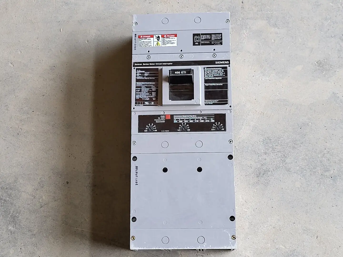NEW SIEMENS CJD63H400