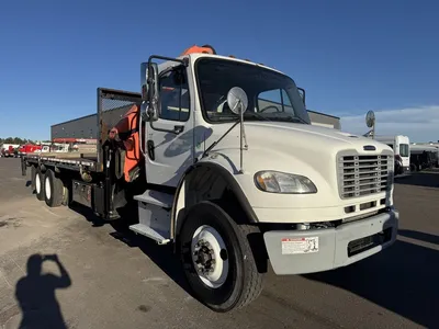 Used 2016 FREIGHTLINER M2 106 PALFINGER HYDRAULIC KNUCKLE BOOM LOADER CRANE Truck-Mounted Cranes Minnesota US | Carco Truck & Equipment #1513875