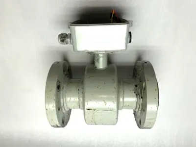 FM MAG 3100 P | Siemens Sitrans  Full Bore Electromagnetic Flow Sensor 3 Inch - For parts or not working
