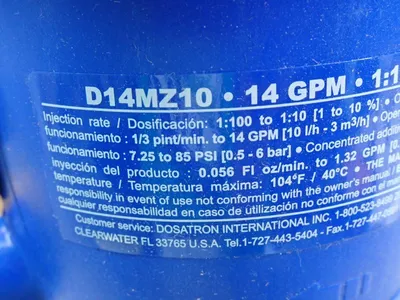 NEW DOSATRON D14MZ10
