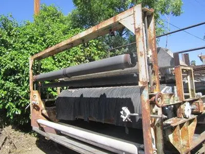 Filter, Belt, Vac, 8' X 24', 316 S/st, Eimco, 25 HP, #Z386602