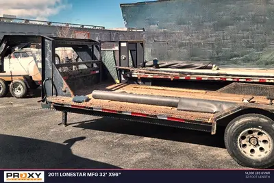 Used 2011 LONESTAR MFG 32' X96 Flatbed Trailers Colorado US | Proxy Equipment #1377832