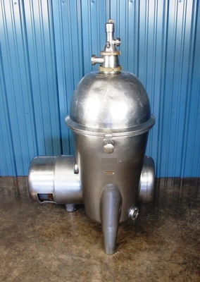 De Laval 410 cold milk separator, CS/SS bowl liner.