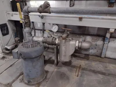 3 STAGE X 12" WIDE FLO-MATIC MODEL #C20-2-1BELT CONVEYOR STAINLESS STEEL HEATED PARTS WASHER: STOCK #17034