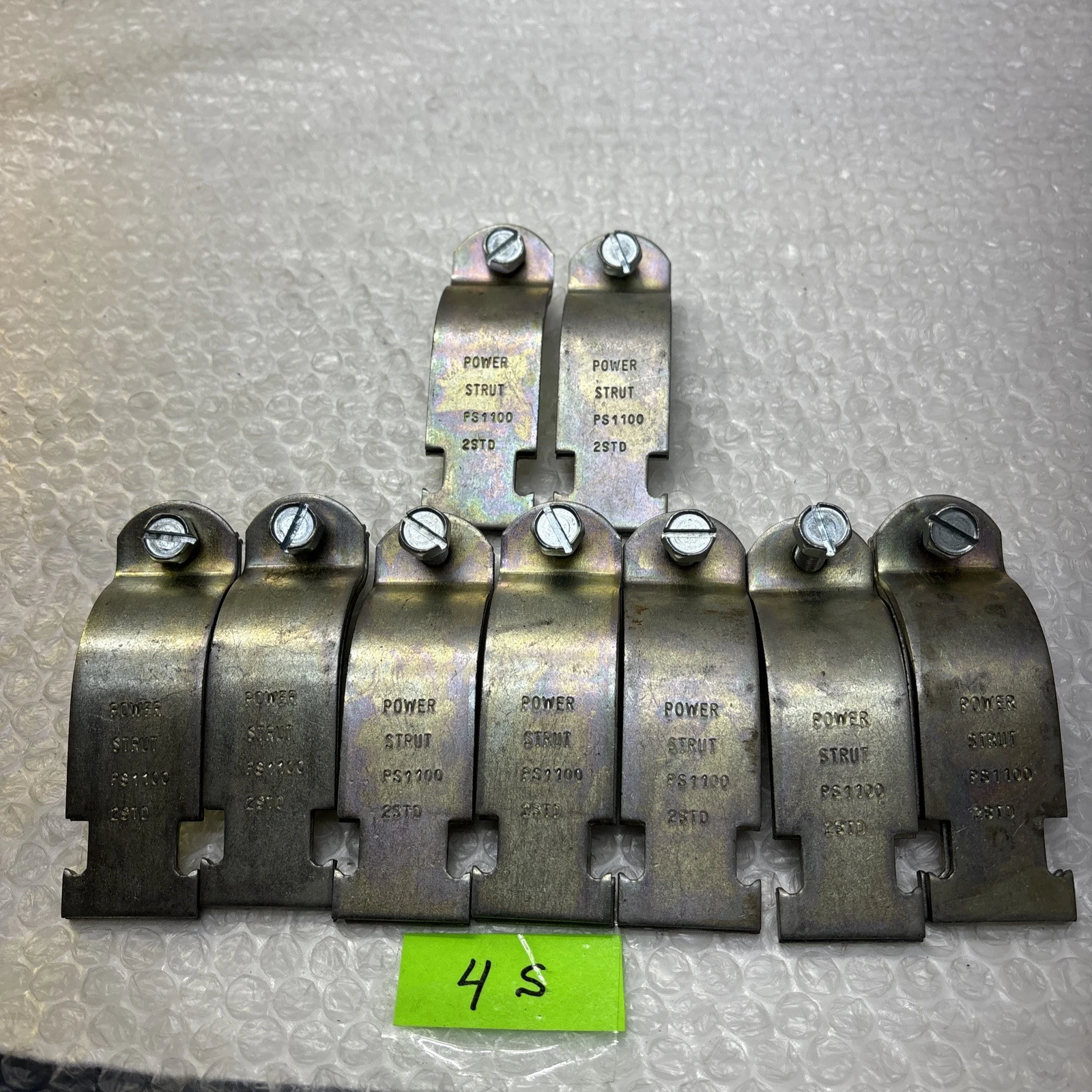 ** New Power strut PS1100 1-1/4" STD Pipe Clamp (QTY 9) Fast Shipping &Warranty#