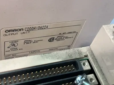 Used OMRON C200H0A224 Programmable Logic Controllers Ohio US | HGR 24 #1345369