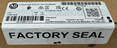 SEALED ALLEN BRADLEY 1756-IA16 INPUT MODULE SER. A F/W: 3.004 1756IA16