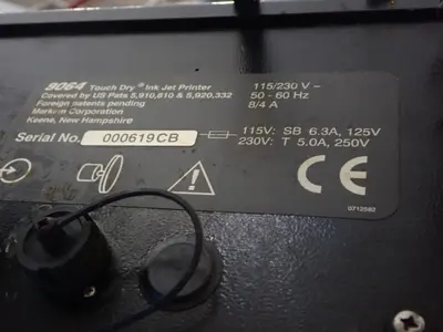 Used MARKEM 9064 Ink Jet Printers Ohio US | HGR 24 #727003