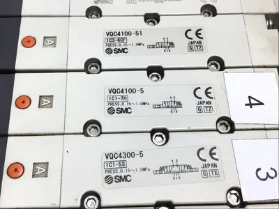 SMC ARBQ4000-N0-P-1 Manifold Solenoid Valve Set Press 7-120 PSI