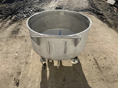 500L S/S Open Top Trolley Tanks