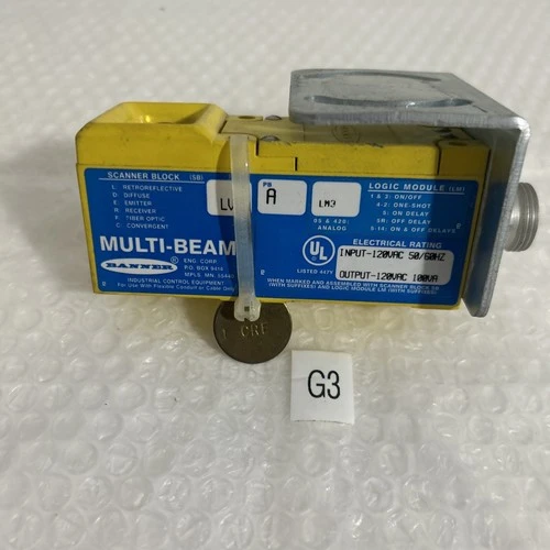 Used Banner LV1 Sensors | J&J Industrial Supply #499090