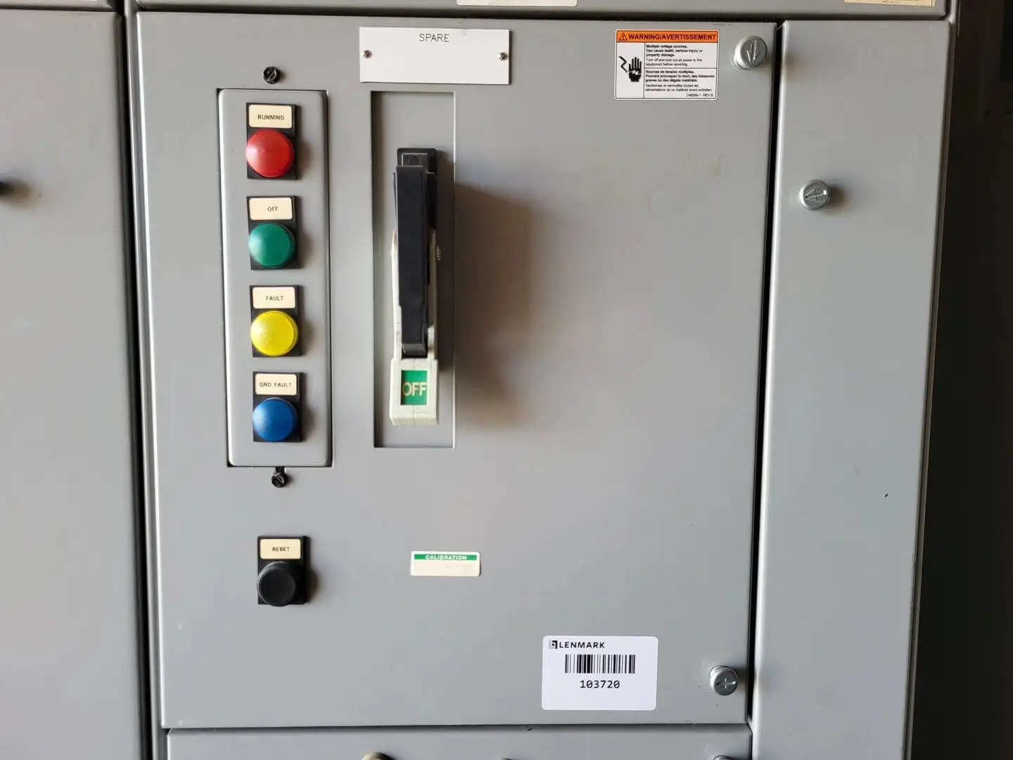 Full Voltage Non-Reversing MCC Bucket Size 1