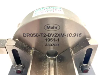 New | in-Stock MAHR DIMENSIONAIR 2-JET AIR RING GAUGE W/ GUIDE CHUTES & BASE PLATE Air Gages Michigan US | Maverick Industrial Sales #1122814