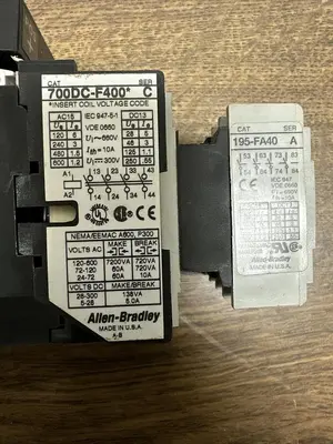 Used ALLEN-BRADLEY 700DC-F400 PLC Contactors | Surplus Asset Holdings #1227591
