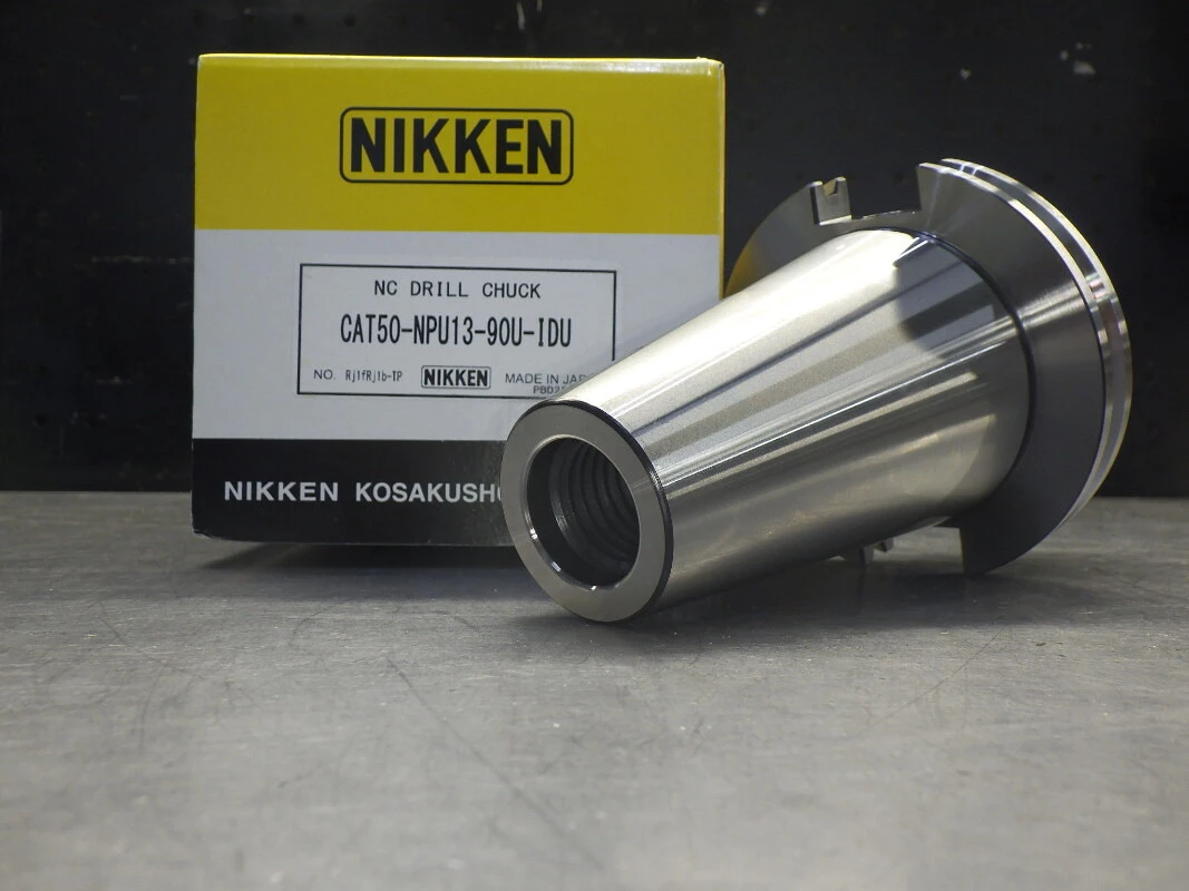 Nikken CAT50 .0938-.5" (2 - 13MM) Keyless Drill Chuck CAT50-NPU13-90U-IDU (LOC2982B)