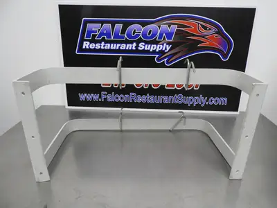 Used Falcon Restaurant Supply Used 24"x12"x12" Commercial Wall Mounted Pan Hanger with Four Hooks Restaurant Equipment (Miscellaneous) Illinois US | Falcon Restaurant Supply #1376489