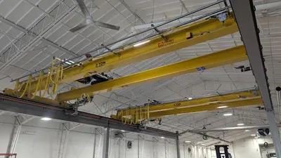 R&M 3 Ton Cranes - Overhead, Bridge | Highland Machinery & Crane (2)