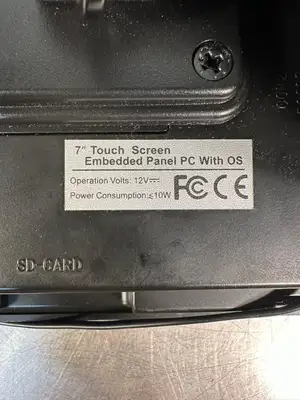 Pharos Systems Omega 200 Printer Touchscreen Monitor w/ Mount 7” 12V (4.1.2)