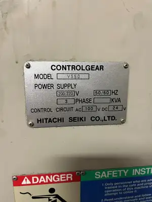 Used 2000 HITACHI SEIKI VS50 Vertical Machining Centers British Columbia CA | Lenmark #237604