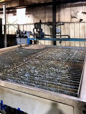 Used 2012 AKS ACCU-KUT 812 Plasma Cutters | Machine Factory Outlet #1267147