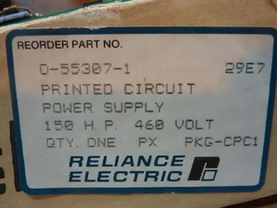 NEW RELIANCE ELECTRIC 0-55307-1E