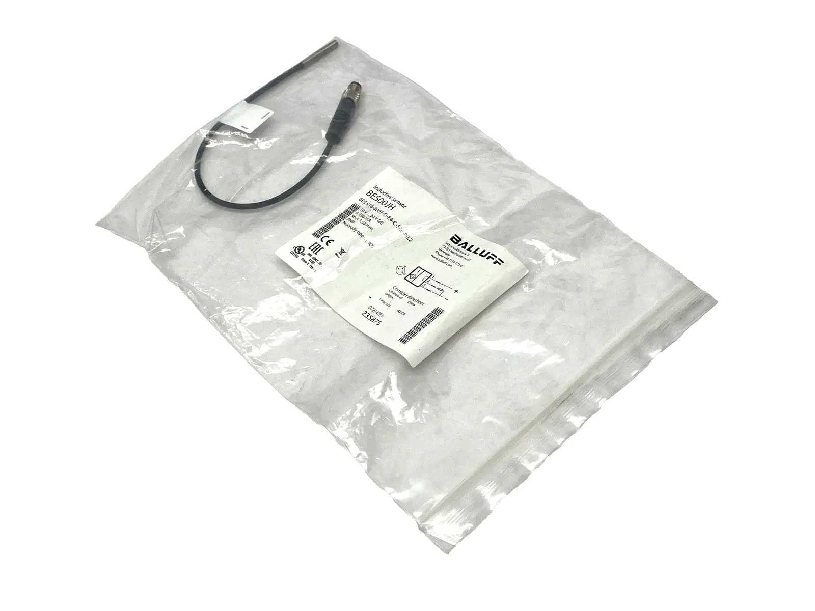 NEW BALLUFF BES 516-3007-G-E4-C-S49-00,2 BES00JH