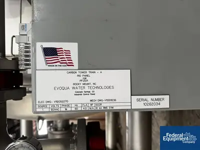 Evoqua Water Technologies Evoqua Water Technologies RO/DI Water System