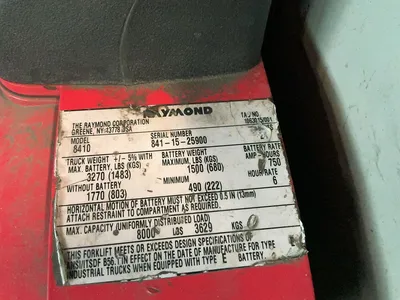 Used RAYMOND 8410 Pallet Jacks Ohio US | HGR 24 #1404877