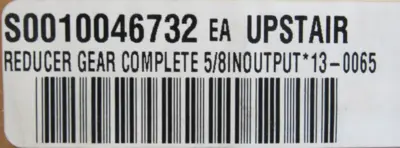 NEW MIX MOR 13-0065 MIXER GEAR REDUCER 5/8"